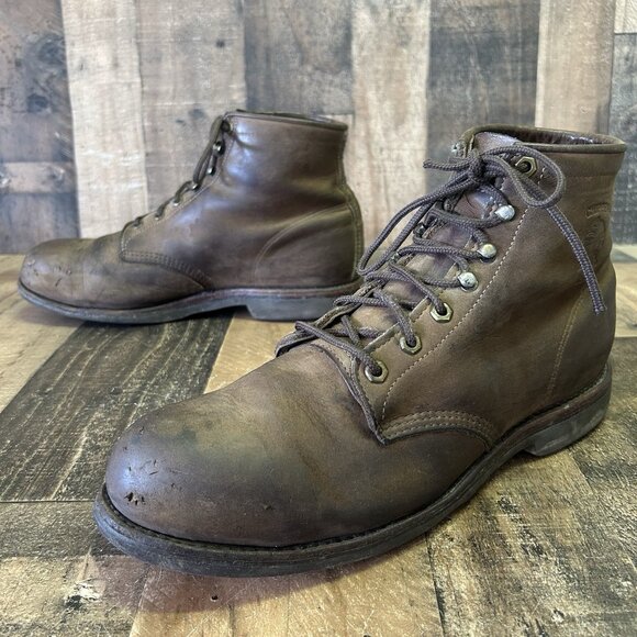 Chippewa 20066 Steel Toe Ankle Work Boots Mens 13 D - Picture 1 of 12